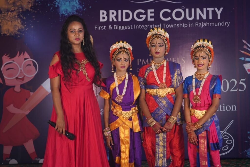 Rangoli competition at Bridge County