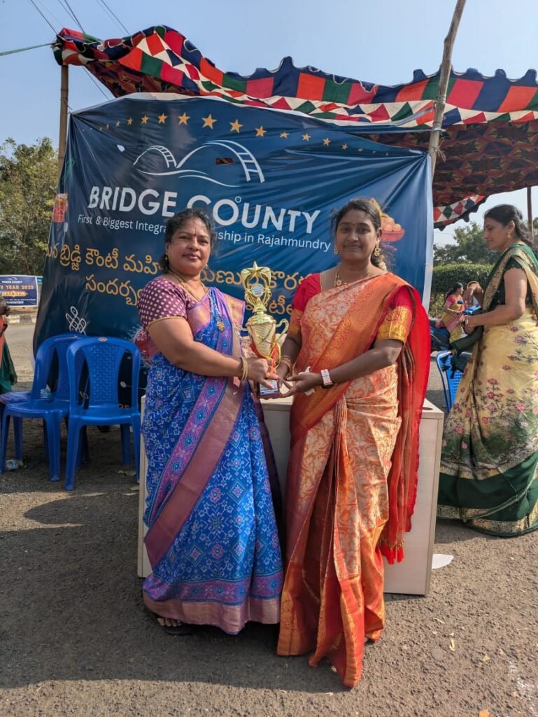 Rangoli competition at Bridge County